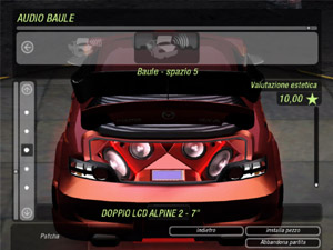 Mazda RX-8: Baule