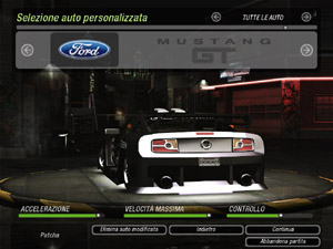 Ford Mustang GT: Posteriore