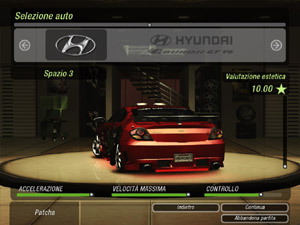 Hyundai ''Coup'' Tiburon GT v6 Ufficiale: Posteriore