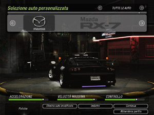 Mazda RX-7: Posteriore