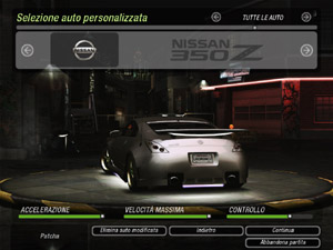 Nissan 350Z: Posteriore