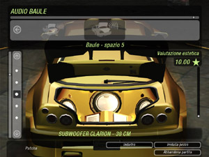 Nissan Skyline GTR: Baule